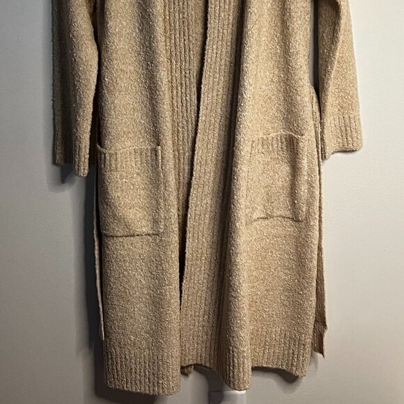 Soft Surroundings Dia Short Robe in Oatmeal Size S - Picture 9 of 9